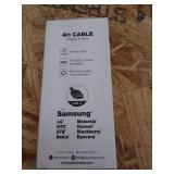 Just Wireless USB Type C Cable PVC 4 foot - 1.0 ea