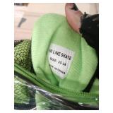 FeimoHuan kids Adjustable roller blades with knee pads 35-38