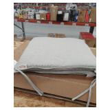 2 - Sunbrella Seat Cushions 21" x 19", grey