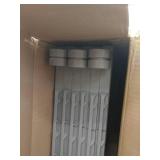 Regalo Versatile Play Space 192-Inch Plastic Super Wide Portable Baby Gate and Play Yard, Cool Gray