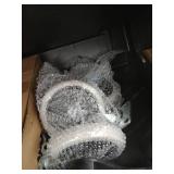 MaxWorks 80855 Industrial Polypropylene Two-Tray Cart, 30"x16"