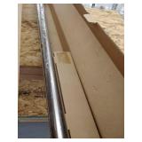 2 - Ivilon Decorative Window Curtain Rod - Carved Square Finials 1 1/8 In Rod 72