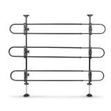 PetSafe Happy Ride Metal Dog Barrier, Adjustable, Simple Setup, Sturdy and Secure, Black