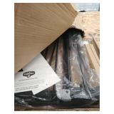 Regalo Easy StepÂ® Extra Tall Walk Thru Baby Gate, Black