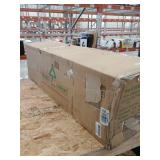 9 ft. Downswept Douglas Pencil Slim Fir Tree with Dual Color LED Lights