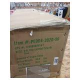 9 ft. Downswept Douglas Pencil Slim Fir Tree with Dual Color LED Lights