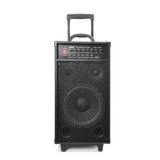 PYLE - Pro 10" 800W Portable Bluetooth PA System - Black LOOKS USED