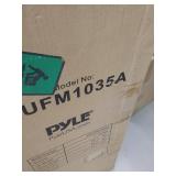 Pyle PSUFM1035A - 1000 Watt Disco Jam Powered Two-Way Bluetooth Speaker System with Flashing DJ Lights LOOKS USED