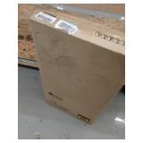 Furinno Econ Multipurpose Home Office Computer Writing Desk w/Bin, White