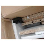 Furinno Econ Multipurpose Home Office Computer Writing Desk w/Bin, White