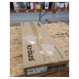 KRAUS Artec Pro Spot Free Finish 2-Function Commercial Style Pre-Rinse Kitchen Faucet with Pull-Down Spring Spout and Pot Filler, Stainless Steel/Matte Black