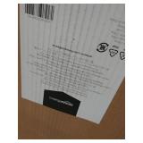 Foldable Platform Bed Frame Tool Free Assembly 18" Height For Under S Black Full