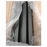 Foldable Platform Bed Frame Tool Free Assembly 18" Height For Under S Black Full