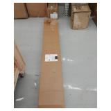 Modern Metal Platform bed with wood slats, twin