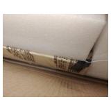 Modern Metal Platform bed with wood slats, twin