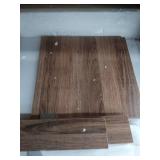 Nathan James Wesley Scandinavian TV Stand Media Console with White Frame and Rustic Oak Cabinet Doors