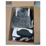 Gaming Chair with Footrest, Ergonomic Office Chair, Adjustable Swivel Leather Desk Chair, Headrest, Racing Style Video Gamer Chair