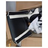 Gaming Chair with Footrest, Ergonomic Office Chair, Adjustable Swivel Leather Desk Chair, Headrest, Racing Style Video Gamer Chair