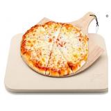 Pizza Stone by Hans Grill Baking Stone For Pizzas use in Oven and Grill