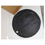 KKTONER PU Leather Modern Rolling Stool with Low Back Height Adjustable Work Salon Drafting Swivel Task Chair with Footrest (White)