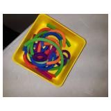 Osmo - Little Genius Sticks & Rings - 2 Games - ABCs & Squiggle Magic -