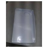 White Bedside Shelf for Bed - Clip on Nightstand with Cup Holder & Cord Holder