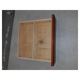 CRAKTH Wooden Under Cabinet Spice Rack