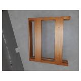 CRAKTH Wooden Under Cabinet Spice Rack