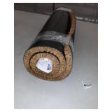 Welcome Door Rug Mat, Brown, 30 x 17in