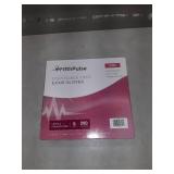 FifthPulse Disposable Vinyl Exam Gloves, Small, Pink