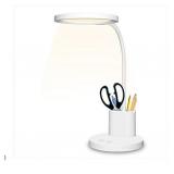 Rechargeable LED Desk Lamp, Touch Control Table Lamps with Flexible Gooseneck,