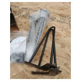 4 Table legs 10" L, Black