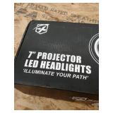 Xprite 7" Projector LED Headlights LOOKS USED