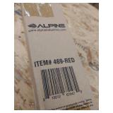 Alpine 469-Red Triple Brush Floor And Carpet Sweeper USED