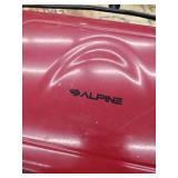 Alpine 469-Red Triple Brush Floor And Carpet Sweeper USED