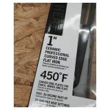 Andis Professional Series Curved Edge Flat Iron, 1" USED