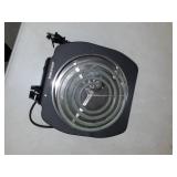 IMUSA Electric Single Black Burner with Temperature Knob