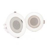 PYLE PDIC4 - 4ââ Ceiling / Wall Speakers, 2-Way Aluminum Frame Speaker Pair, 160 Watt