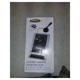 Jensen Portable Cassette , Player/Recorder