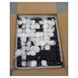 Box Of Blue Essential Oil Bottles