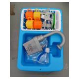 Sunny Days Entertainment Kitchen Sink with Running Water - 14 Piece Toy Playset
