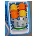 Sunny Days Entertainment Kitchen Sink with Running Water - 14 Piece Toy Playset