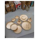 Bronze Dinner Table Decoration