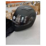 1Storm Motorcycle Modular Full Face Helmet Flip up Dual Visor Sun Shield: HB89