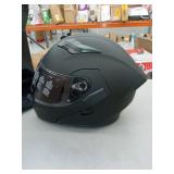 1Storm Motorcycle Modular Full Face Helmet Flip up Dual Visor Sun Shield: HB89