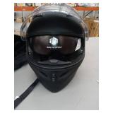 1Storm Motorcycle Modular Full Face Helmet Flip up Dual Visor Sun Shield: HB89