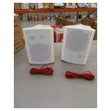 Herdio 5 inch 2-way Waterproof Indoor/Outdoor Speakers USED