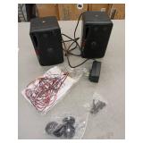 Outdoor Waterproof Wireless Bluetooth Speaker - 3.5 Inch Pair, Pyle PDWR42BBT Item Not Tested