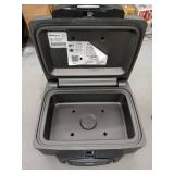 SentrySafe H0100 Fire-Resistant Box Safe and Water-Resistant Safe with Key Lock, 0.17 Cu. ft.