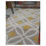 Main Street Rugs Haven Hav9104 Yellow 2
